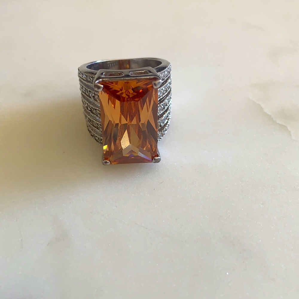 Large Gemstone Ring - image 1